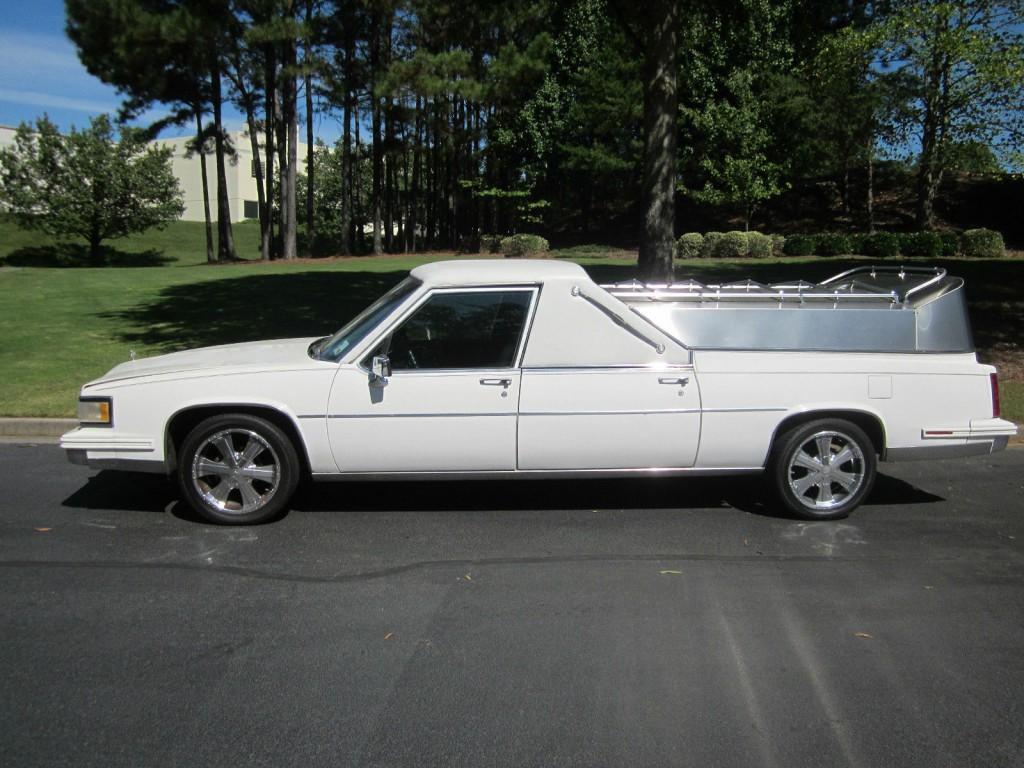 1987 Cadillac Flower Car Hearse