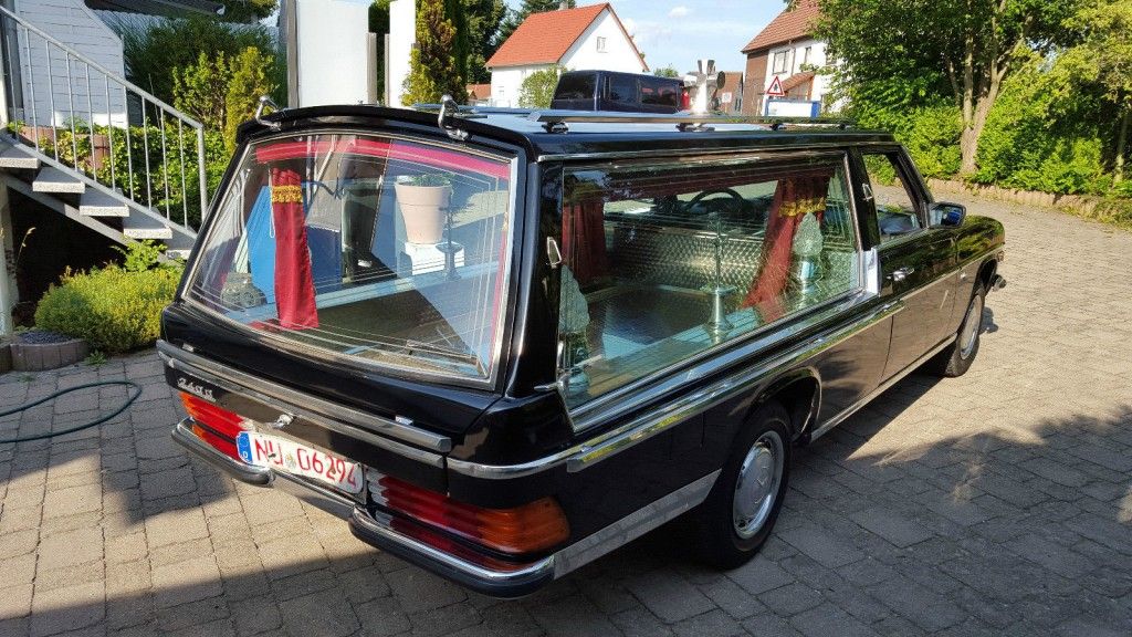 1976 Funeral Coach Mercedes Benz Hearse [w115] /8 200 diesel