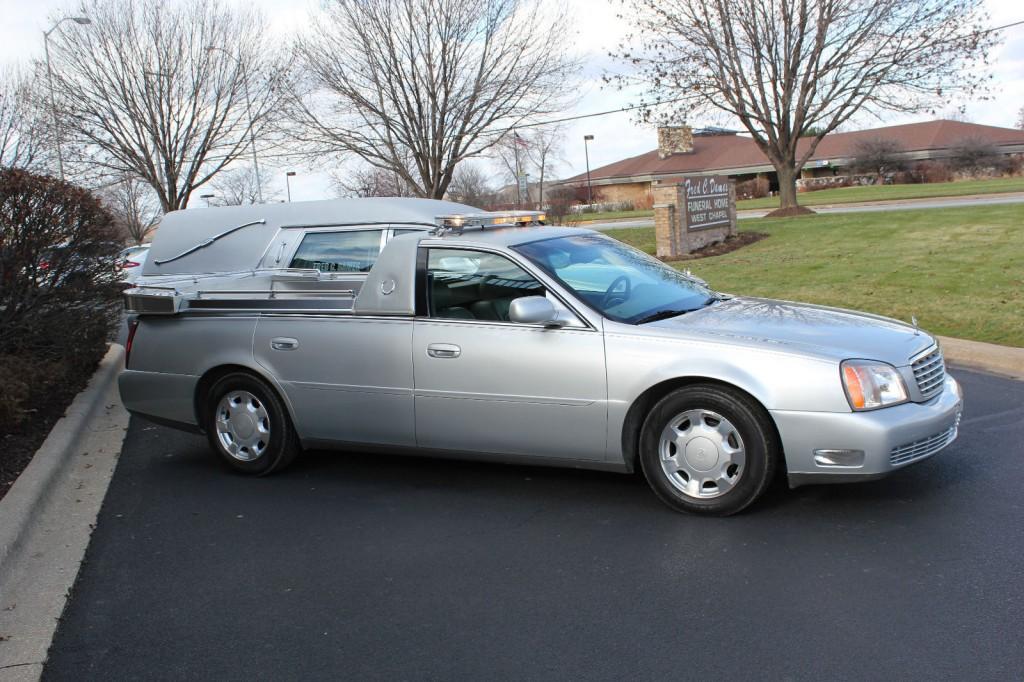 Cadillac Professional Funeral Flower Car, Hearse and (2) 9 Passenger Limousines