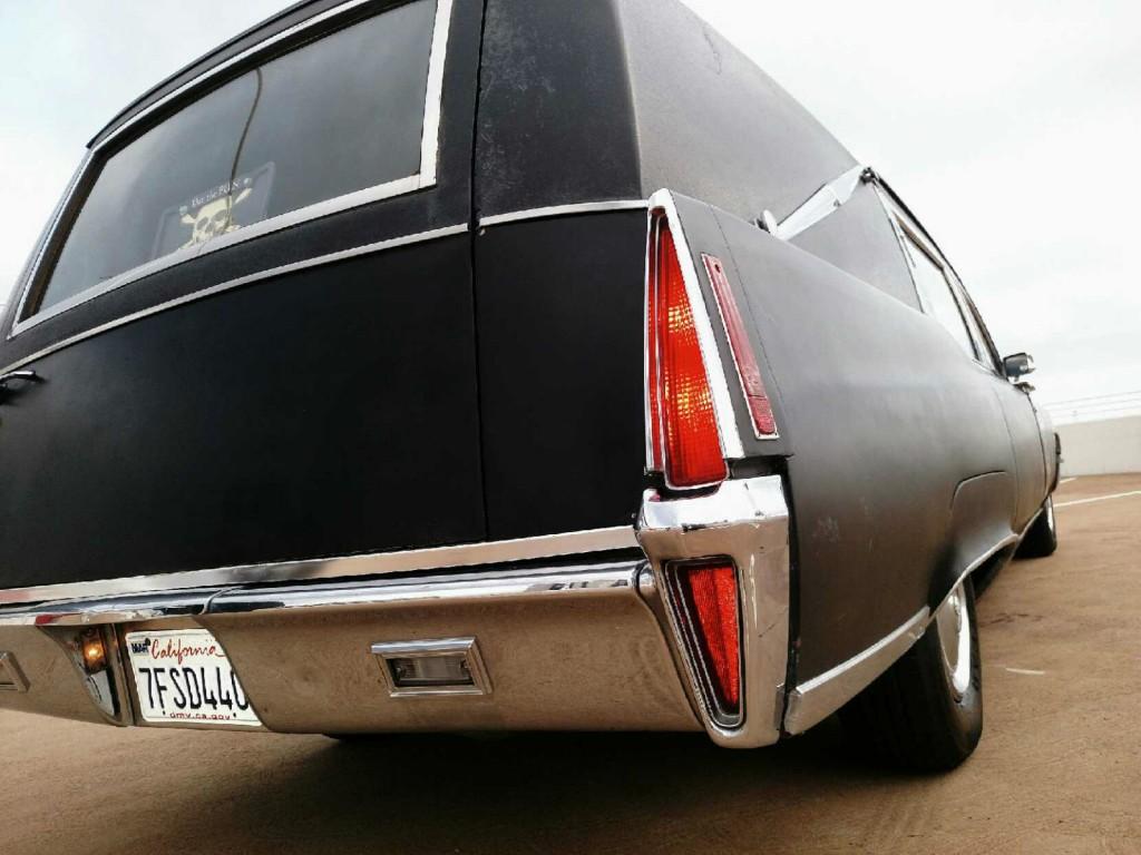 1970 Cadillac Fleetwood Miller/Meteor Landau 3 way hearse
