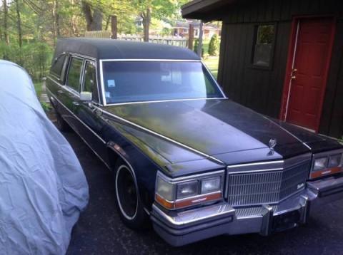 1989 Cadillac Brougham Hearse for sale