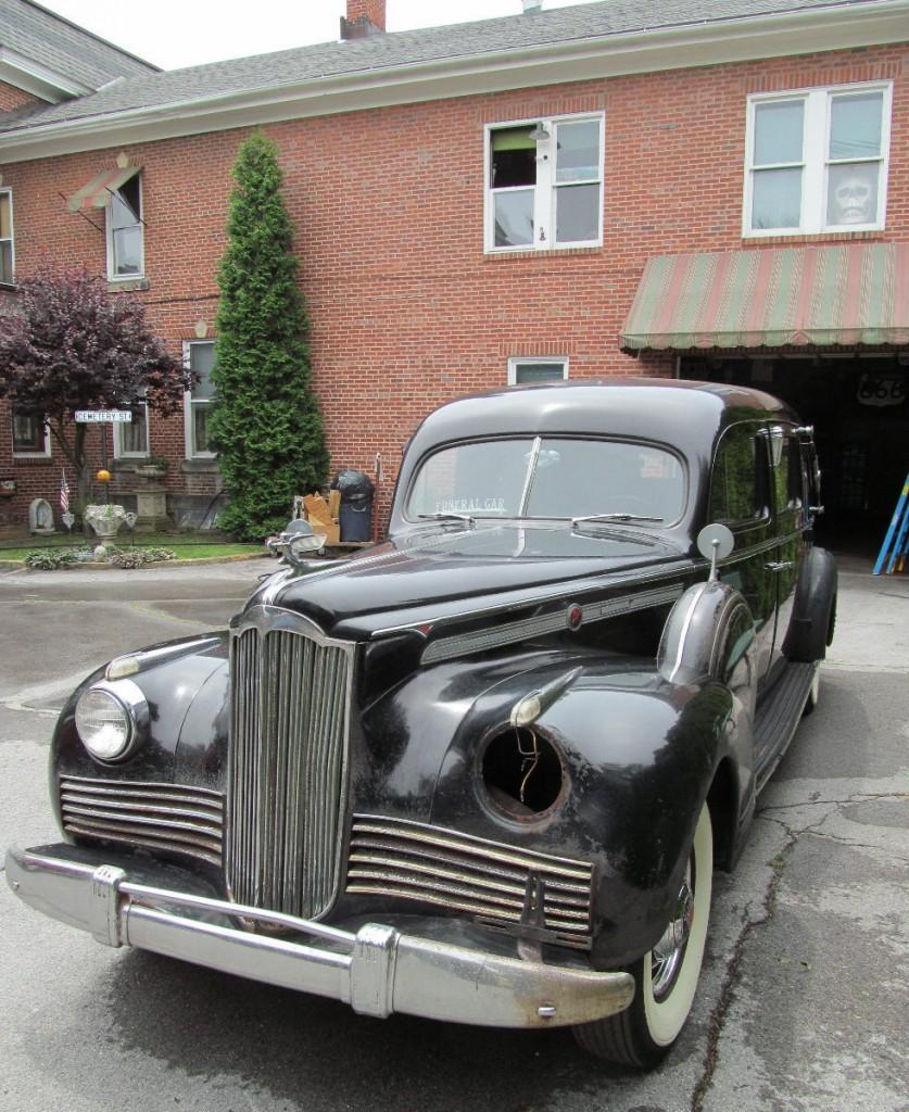 1942 Packard Henney 120 Hearse Funeral Car