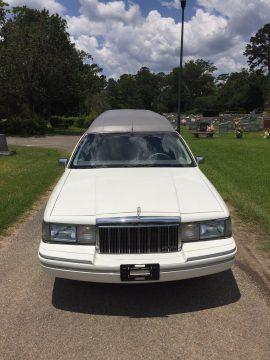 Rust free 1991 Lincoln Town Car Hearse for sale