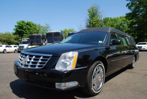clean 2010 Cadillac DTS hearse for sale