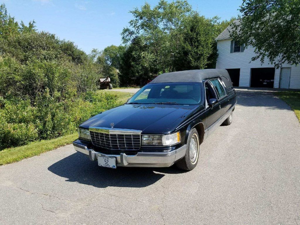 garage kept 1994 Cadillac Federal hearse