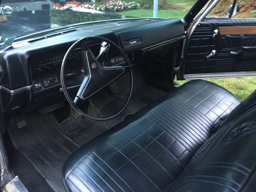 very clean 1968 Cadillac Miller-Meteor hearse