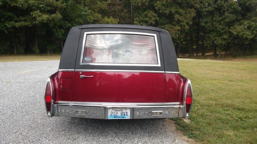 very drivable 1972 Cadillac Miller Meteor hearse