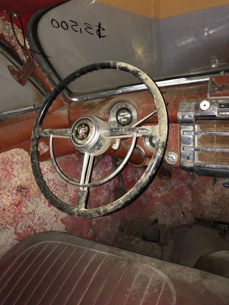 needs restoration 1948 Buick combination hearse