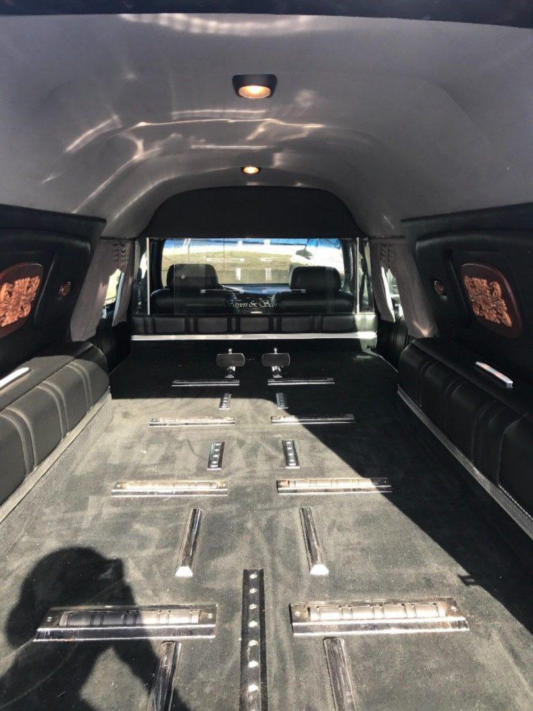 no issues 1997 Cadillac S&S Masterpiece Hearse