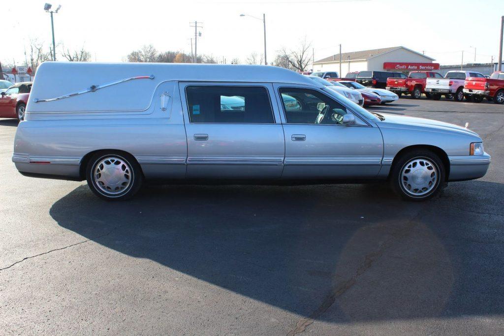 no issues 1998 Cadillac Deville Federal Coach Conversion Hearse