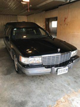 runs good 1993 Cadillac hearse for sale