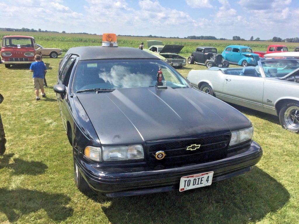 Impala front end 1992 Buick Roadmaster Superior hearse