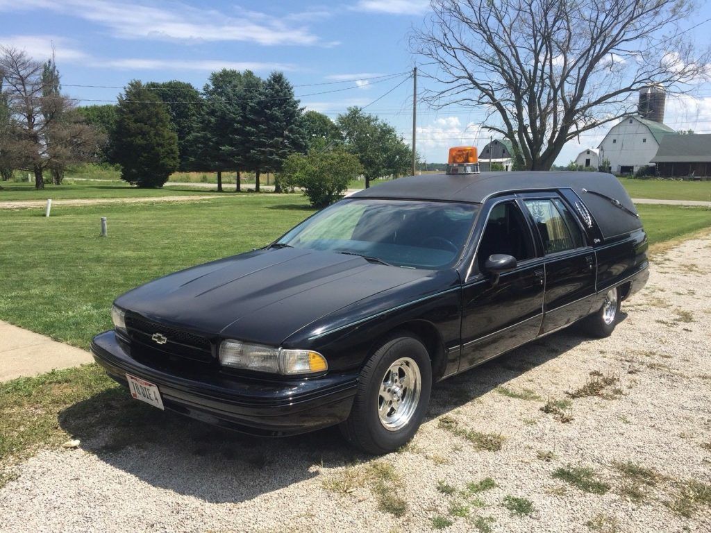 Impala front end 1992 Buick Roadmaster hearse