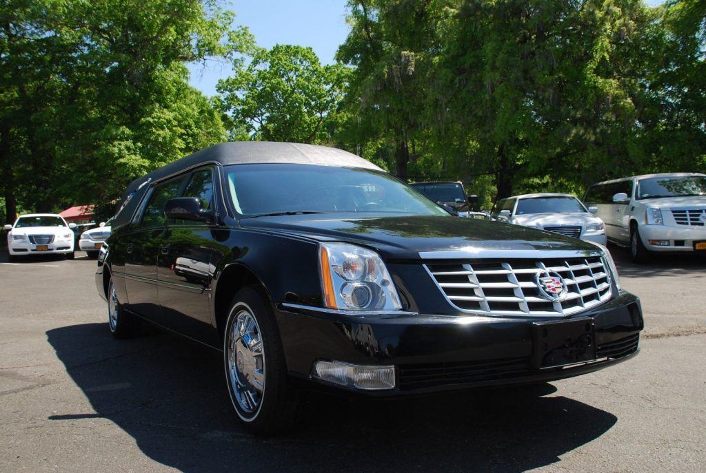 repaired 2010 Cadillac DTS Superior hearse