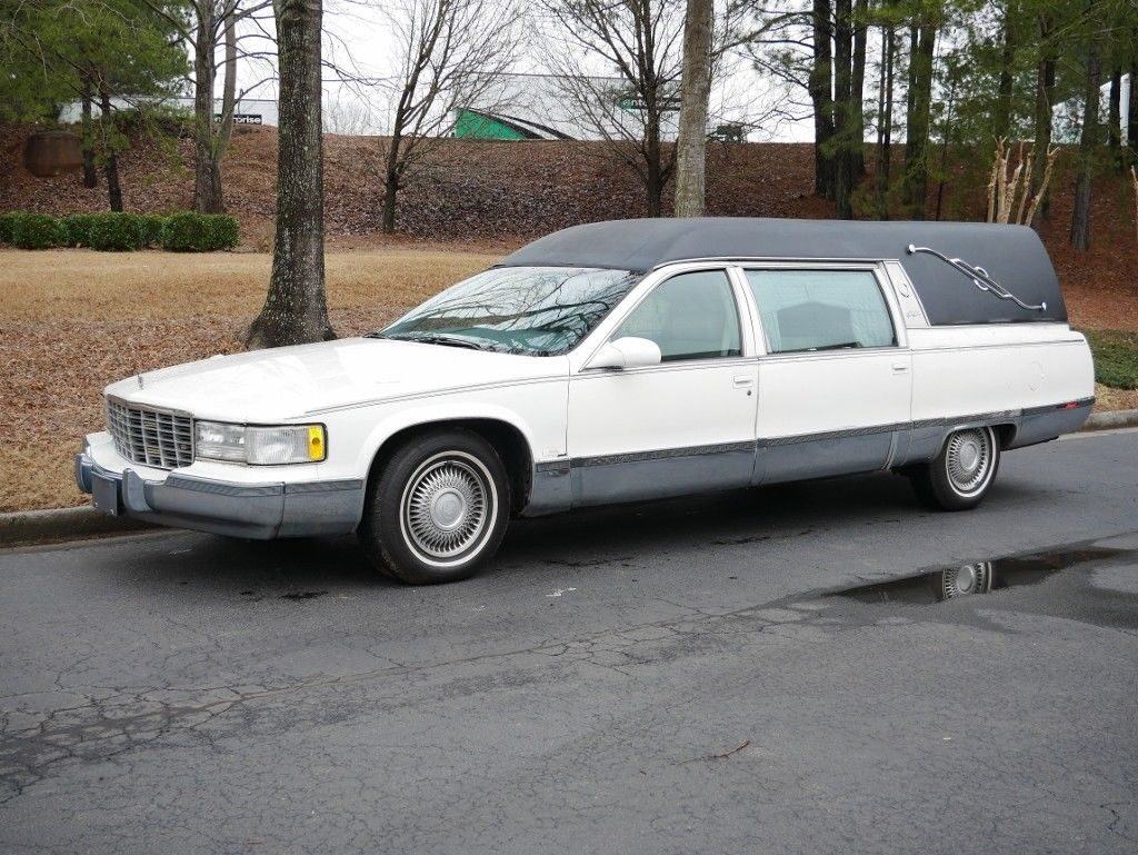 well cared for 1996 Cadillac Fleetwood M&M Hearse