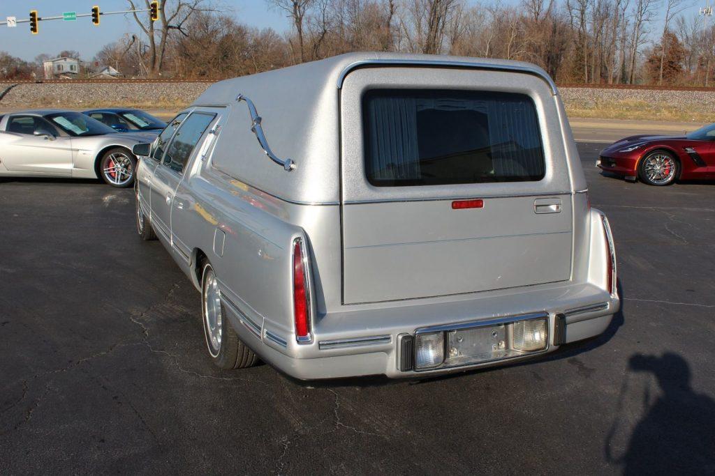 well maintained 1998 Cadillac Deville Federal Coach Hearse