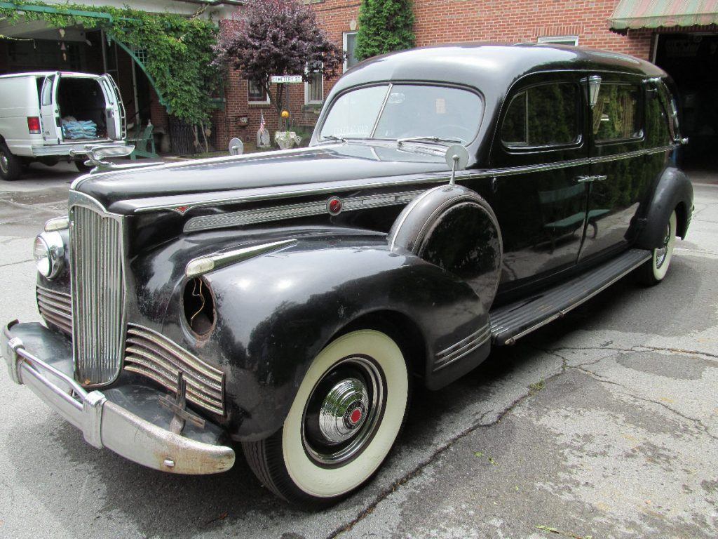 original survivor 1942 Packard Henney Hearse