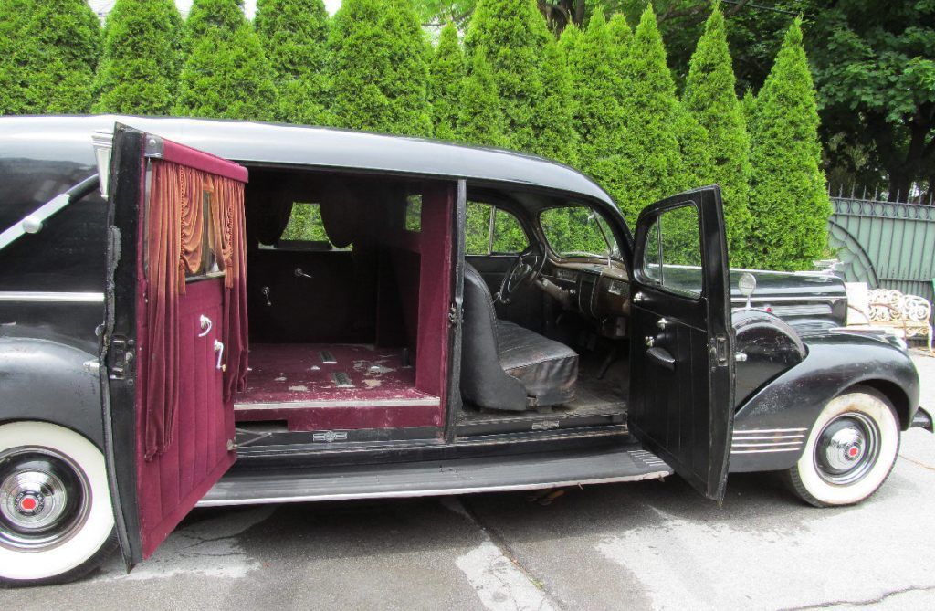 original survivor 1942 Packard Henney Hearse