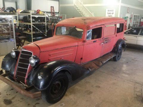 rare 1934 Oldsmobile Henney Hearse for sale