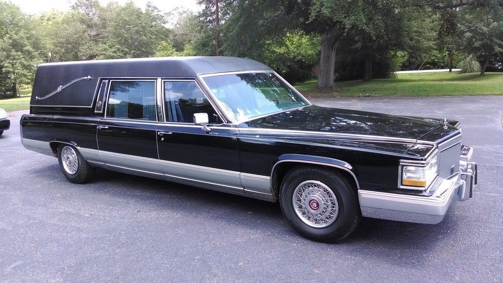 recently retired 1992 Cadillac Fleetwood Brougham hearse
