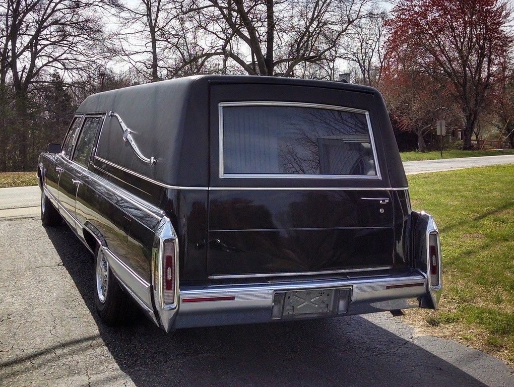recently retired 1992 Cadillac Fleetwood Brougham hearse