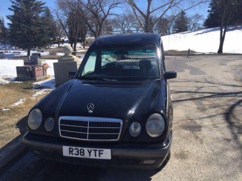 rare 1998 Mercedes Benz hearse for sale