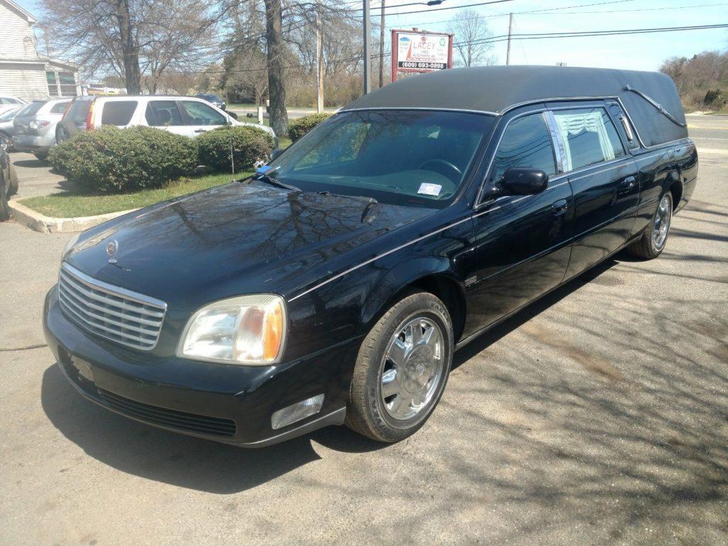 well maintained 2000 Cadillac Deville Eagle Hearse