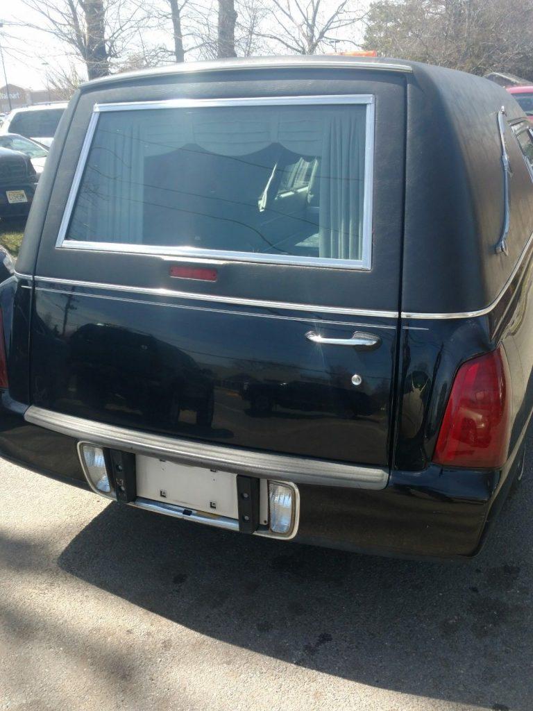 well maintained 2000 Cadillac Deville Eagle Hearse