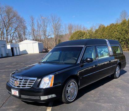 gold package 2007 Cadillac DTS S&amp;S Masterpiece Hearse for sale