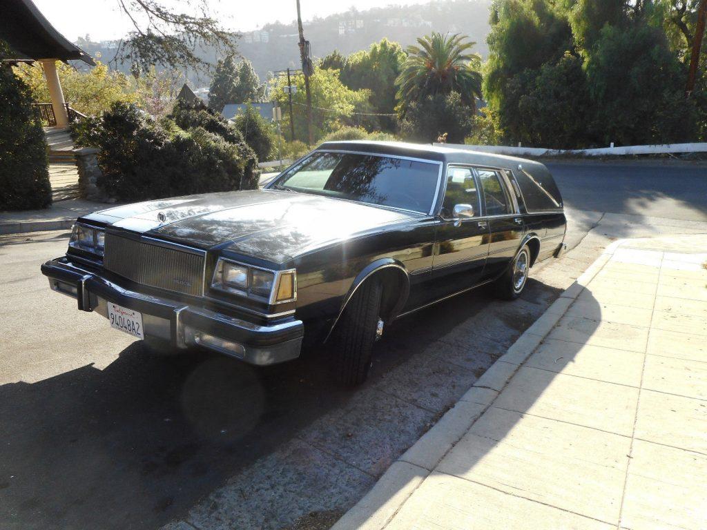 some issues 1985 Buick Estate Wagon Landau Funeral coach hearse