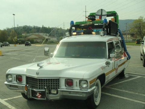 Ghostbusters 1971 Cadillac Fleetwood hearse for sale