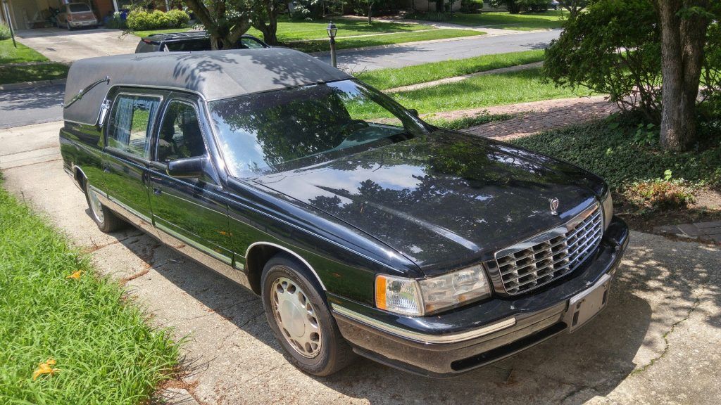 Great shape 1998 Cadillac DeVille hearse
