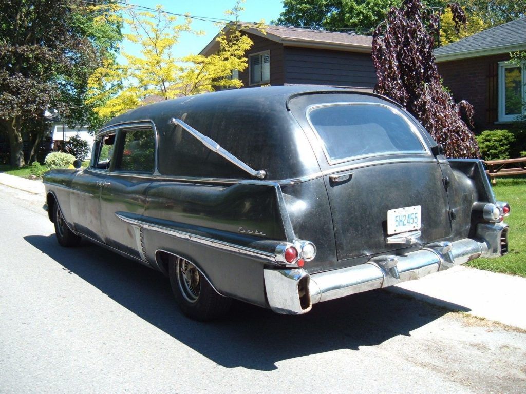 rare 1957 Cadillac eureka hearse