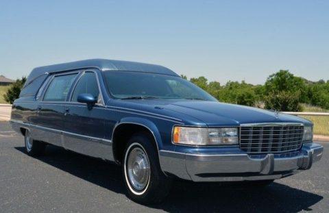 very clean 1993 Cadillac Fleetwood Superior Coachbuilders Custom Hearse for sale