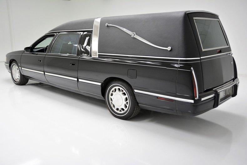 well maintained 1997 Cadillac DeVille hearse