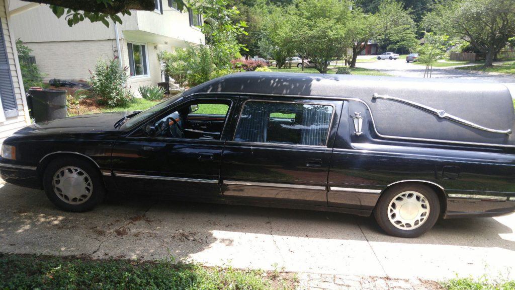 runs great 1998 Cadillac DeVille hearse