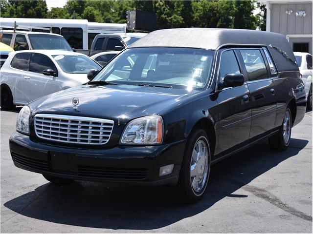 serviced 2003 Cadillac Deville Funeral Coach hearse