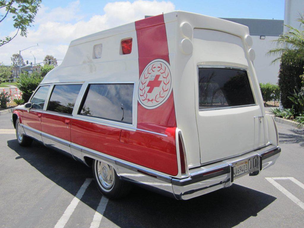 low miles 1993 Cadillac Fleetwood Ghostbusters Ambulance Hearse