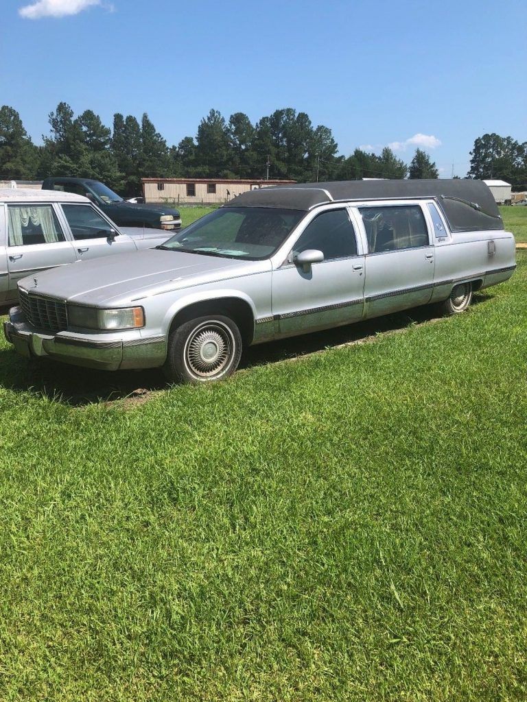 solid 1994 Cadillac hearse