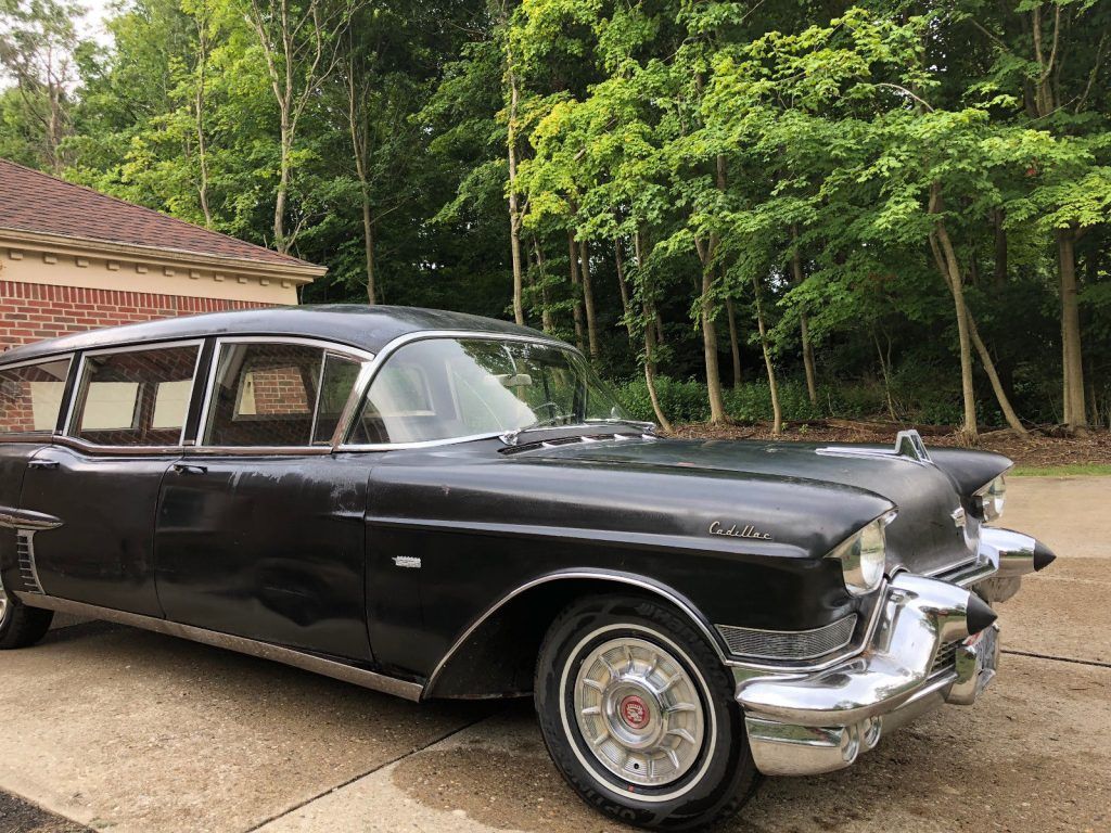 new parts 1957 Cadillac Commercial HEARSE