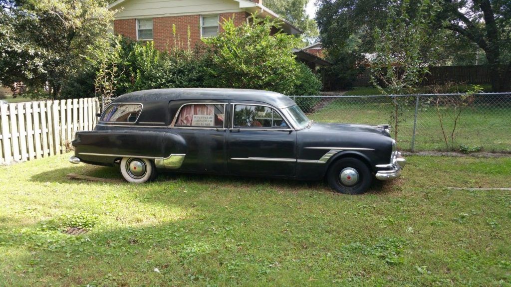 top level conversion 1953 Packard NU 3 Way Henney hearse