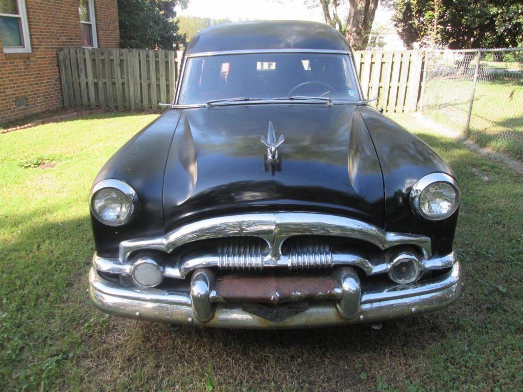 top level conversion 1953 Packard NU 3 Way Henney hearse