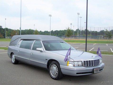 low miles 1997 Cadillac Deville Hearse for sale