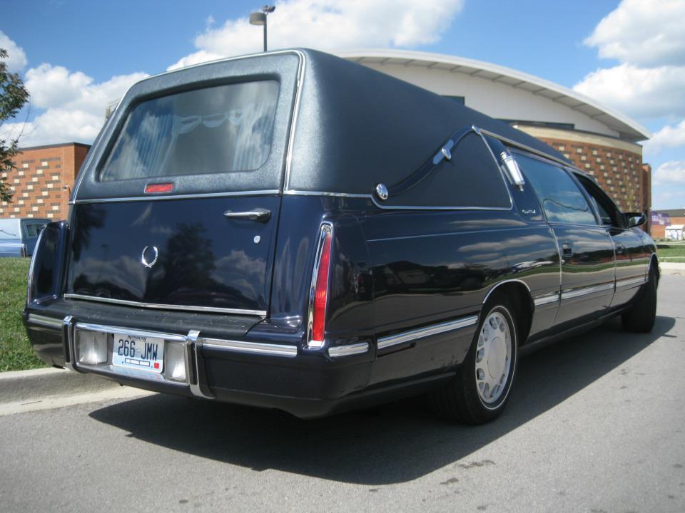serviced 1998 Cadillac hearse