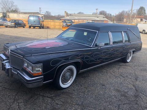 garage kept 1988 Cadillac Hearse for sale
