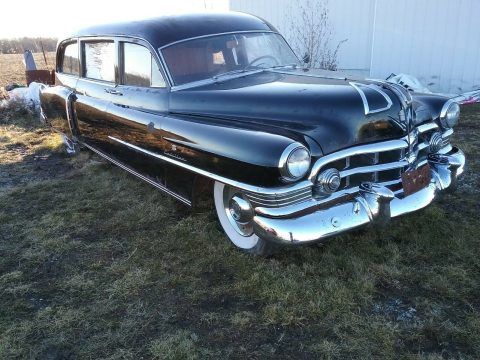 low miles 1950 Cadillac Commercial Chassis hearse for sale