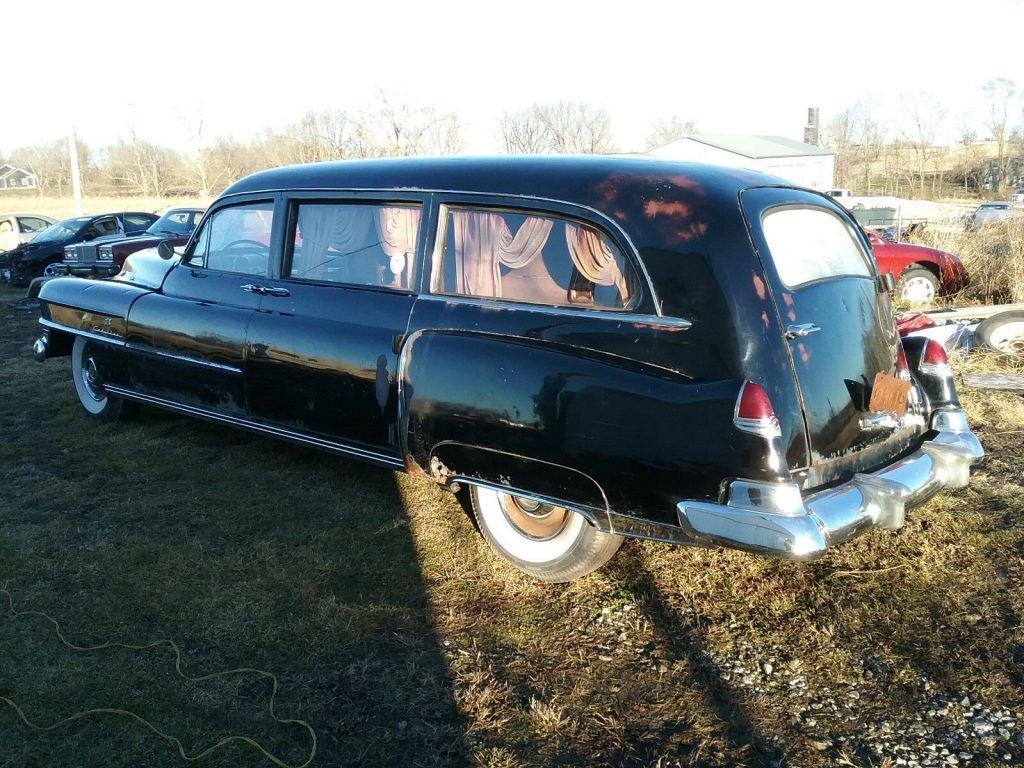 low miles 1950 Cadillac Commercial Chassis hearse