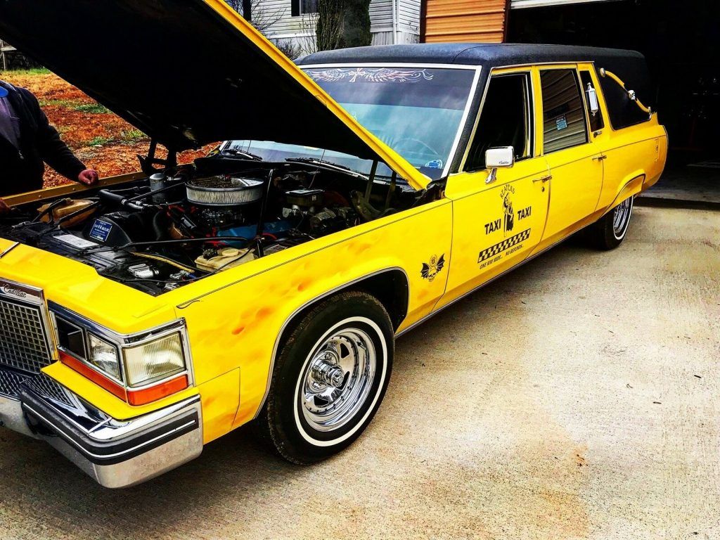super clean 1981 Cadillac hearse