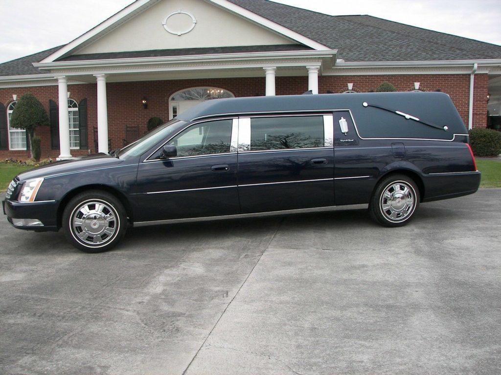 clean 2011 Cadillac hearse