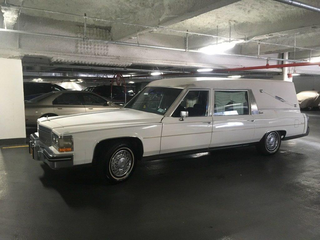 great shape 1984 Cadillac hearse